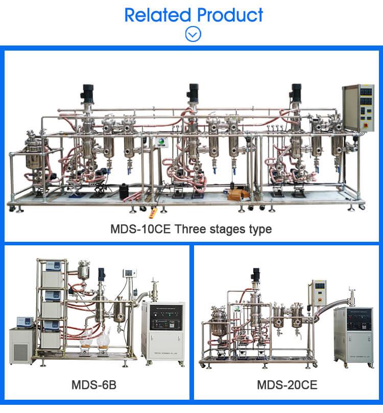 khoom siv distillation molecular molecular distillation equipment